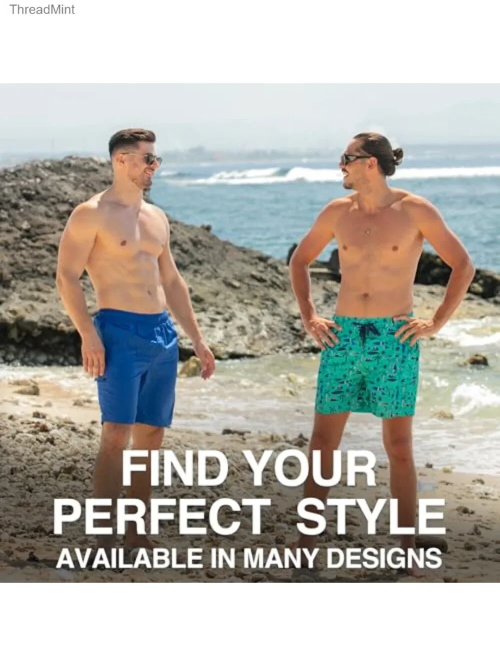 Men's Quick Dry Swim Trunks with UPF 50+ 7